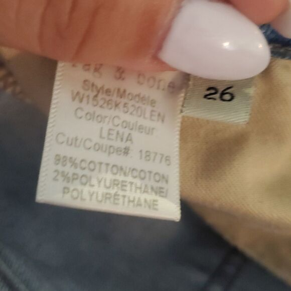 Rag and Bone ankle skinny Lena Jeans size 26 - Picture 4 of 13